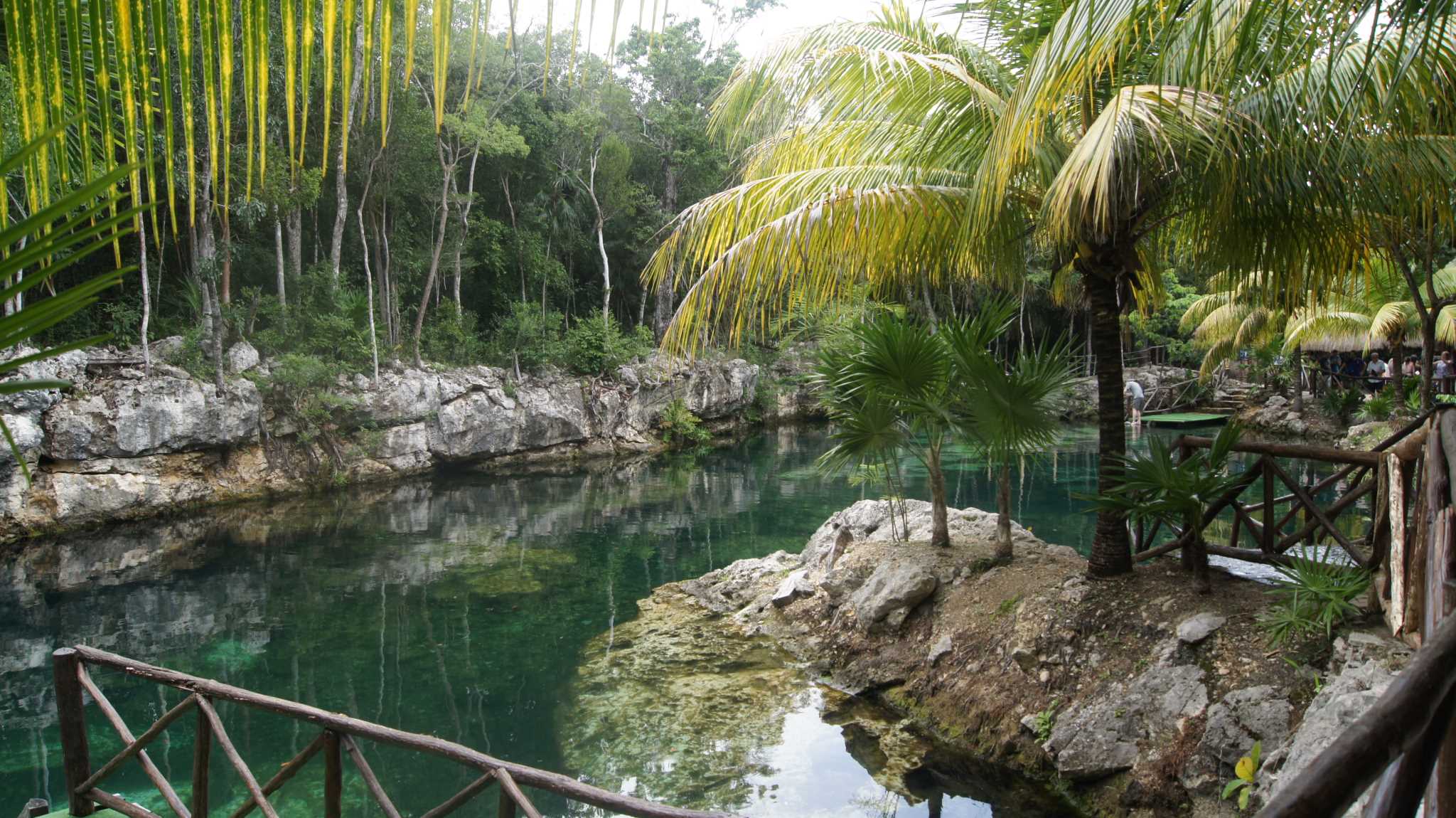   -  (Coba trip - open cenote- quiet time)